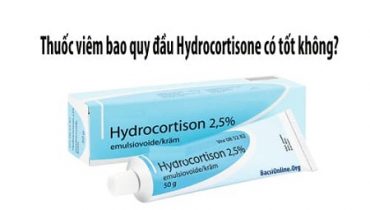[ Giải Đáp ] Thuốc bôi viêm bao quy đầu ở trẻ em Hydrocortisone có tốt không ?